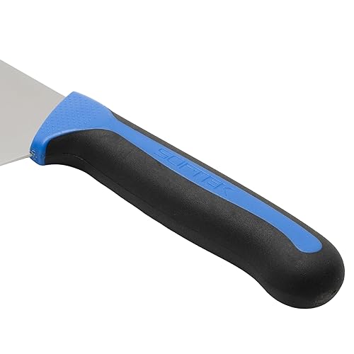 Miniatura 2 de Sof-Tek, cuchillo de cocina de 10 pulgadas, mango de agarre suave, platanegroazul