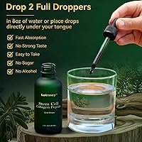 Vista 7 de Lotmay - Gotas de péptido de colágeno de células madre, péptidos de colágeno líquido hidrolizados para levantar y reafirmar la piel (4 unidades)