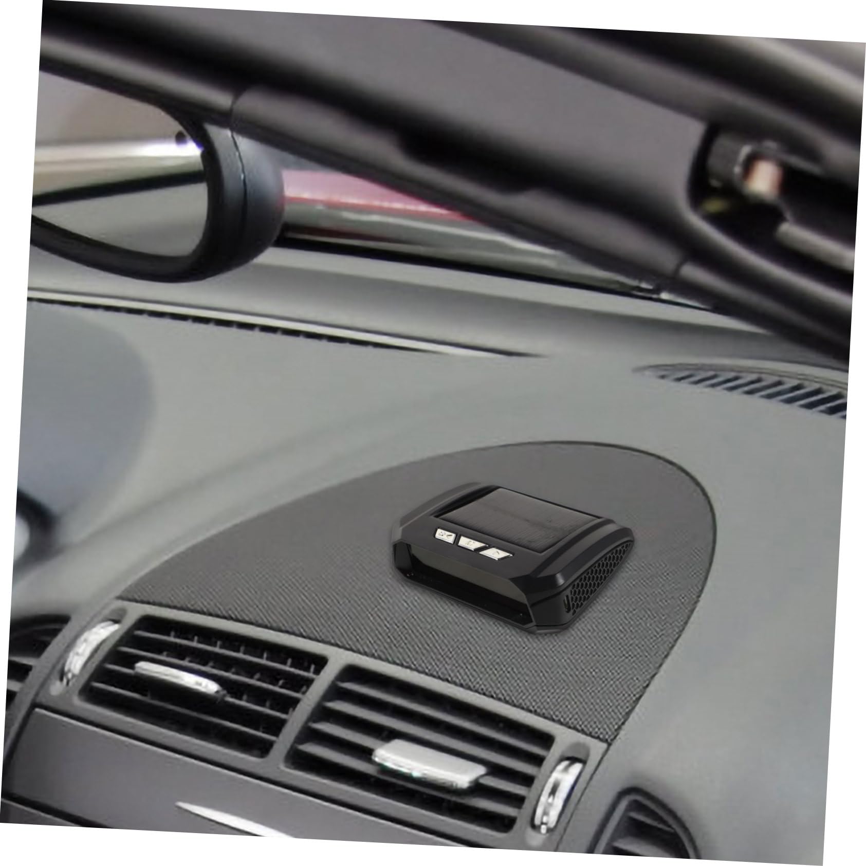 Reloj Solar Digital de Salpicadero para Coche con Fecha y Temperatura