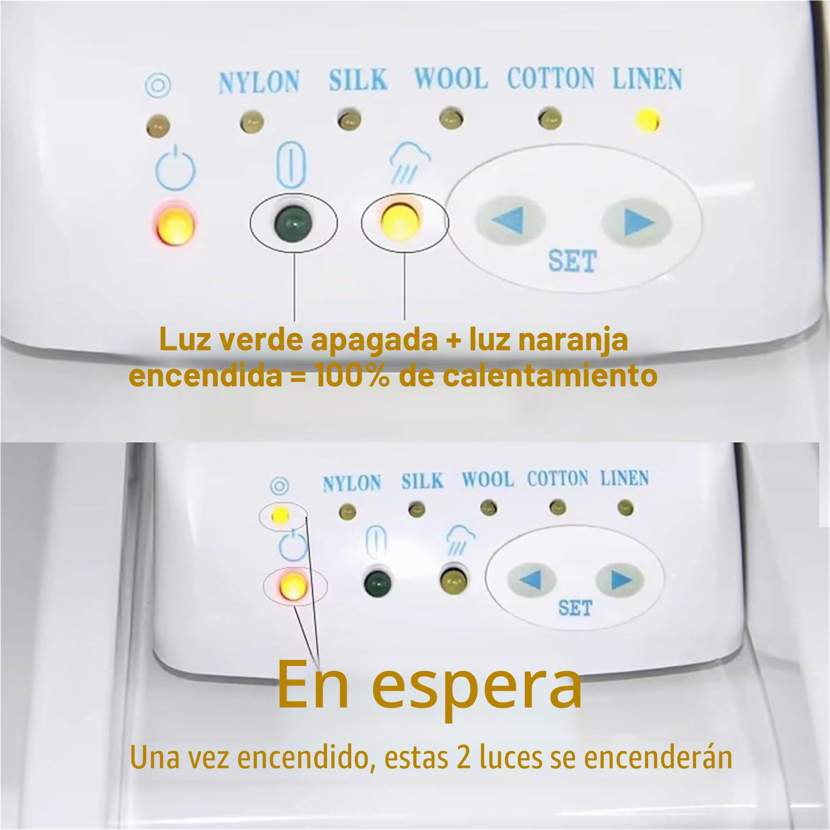 Prensa de vapor para planchado de alta potencia - 1800W con soporte, gran área de planchado, presión de 50 kg para un planchado eficiente