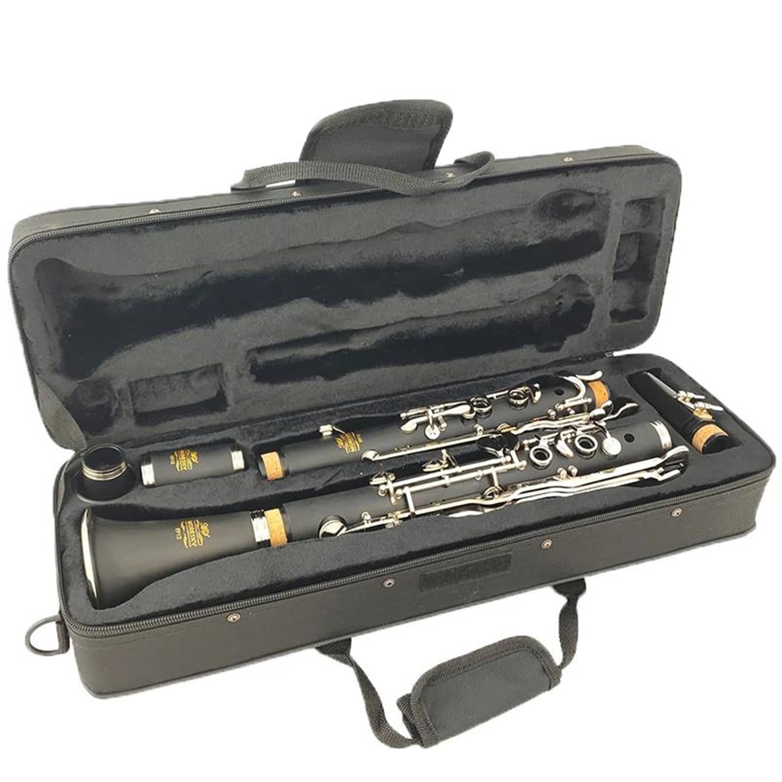 Clarinete Sol Clarinete | Cuerpo de resina ABS con acabado niquelado