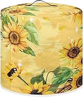 Vista 20 de GLENLCWE Cubierta para olla a presión, cubierta antipolvo con mango para olla a presión eléctrica, arrocera, accesorios de cocina, cubierta