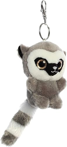 Miniatura 2 de Aurora Vibrante animal de peluche Yoohoo Lemmee - Exhibición llamativa - Cuteness caprichosa - Gris 3.5 pulgadas