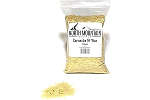 North Mountain Supply Carnauba NF Wax Flakes: A Versatile Wax for Personal Care