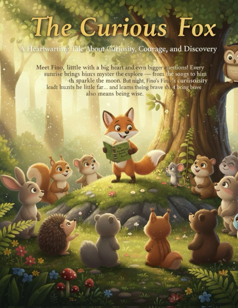 The Curious Fox: A Heartwarming Story About Curiosity, Courage, and Self-Discovery for Kids Ages 4–8