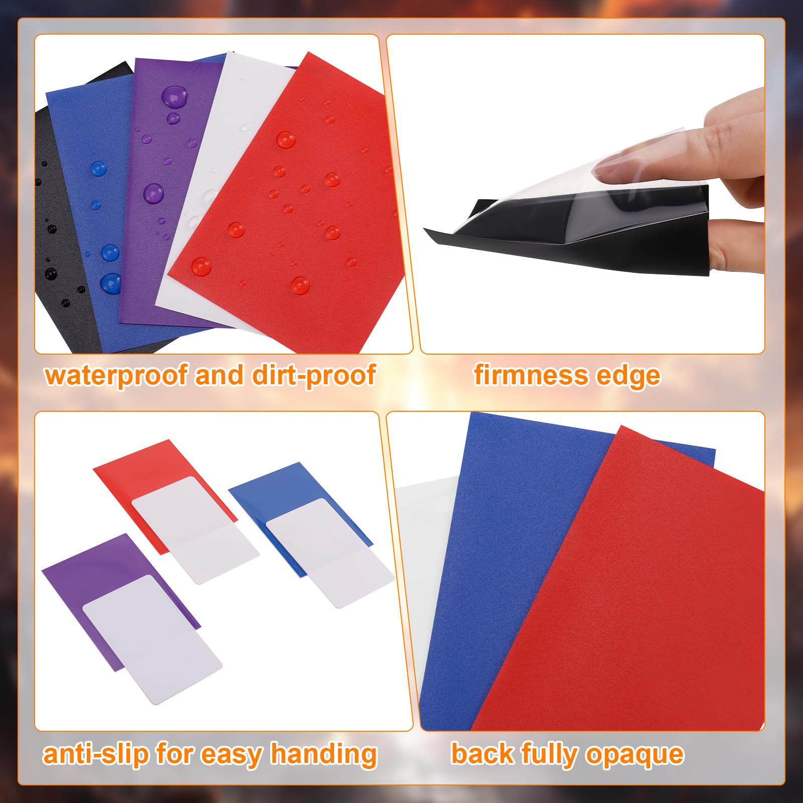 300Pcs Soft Card Sleeves - Image 4