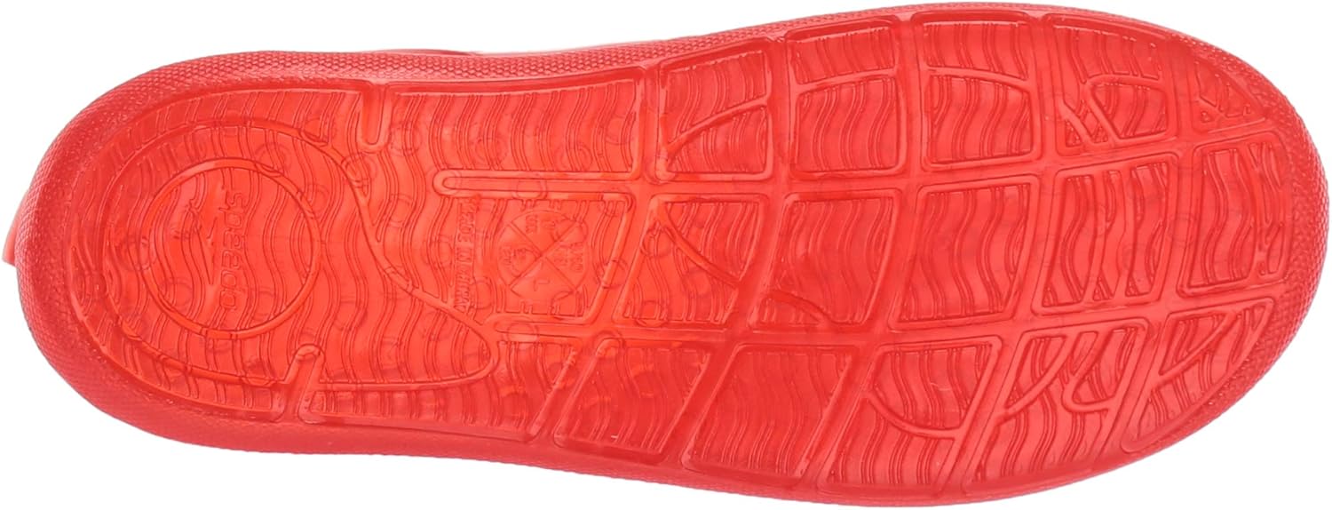 新色入荷／Speedo キッズ トドラー ゼリージャンプ ウォーターシューサンダル US サイズ: S Toddler US カラー: レッド 子供 バックルシューズ