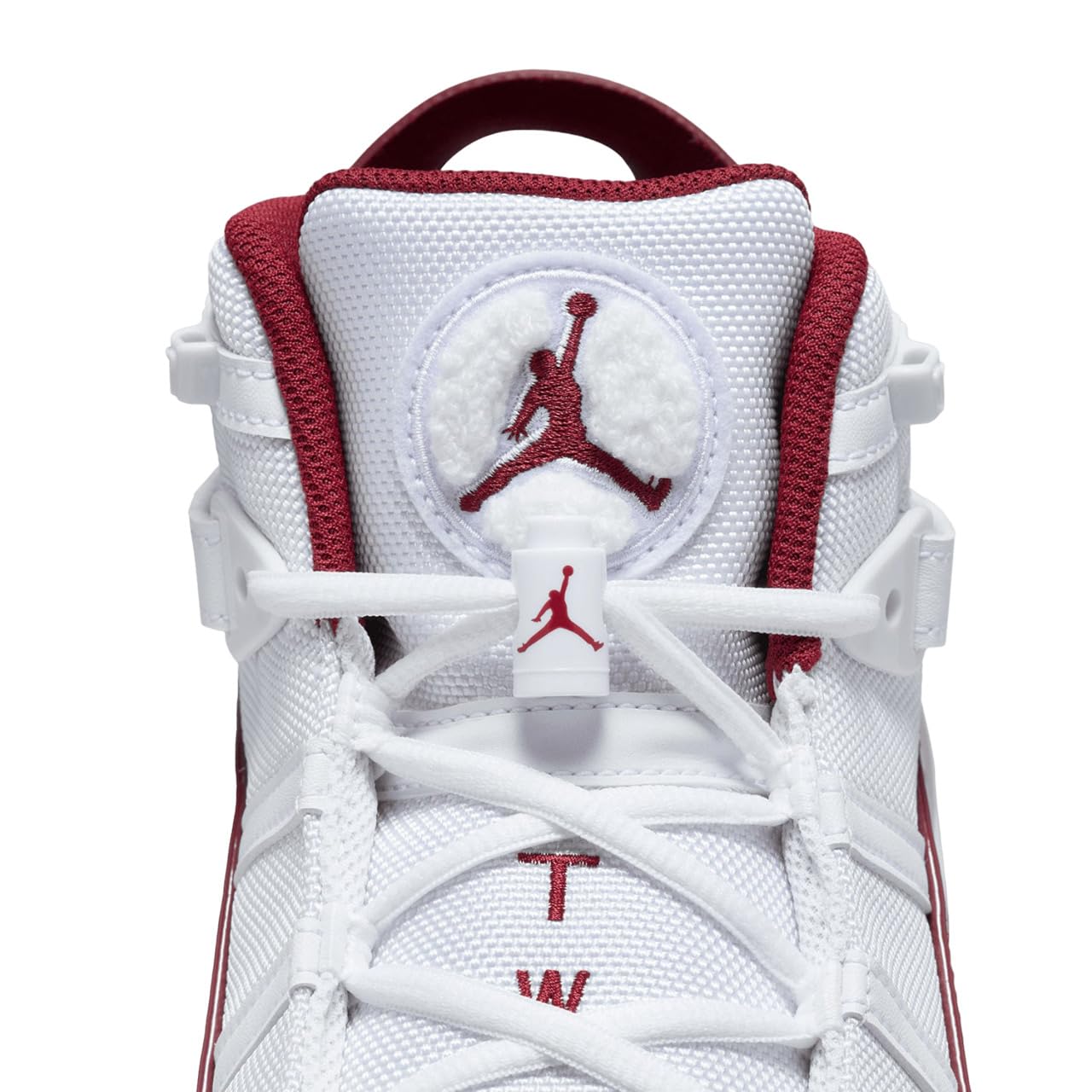Jordan Zapatillas de baloncesto para hombre, Blanco/rojo (white/team red), 42 EU