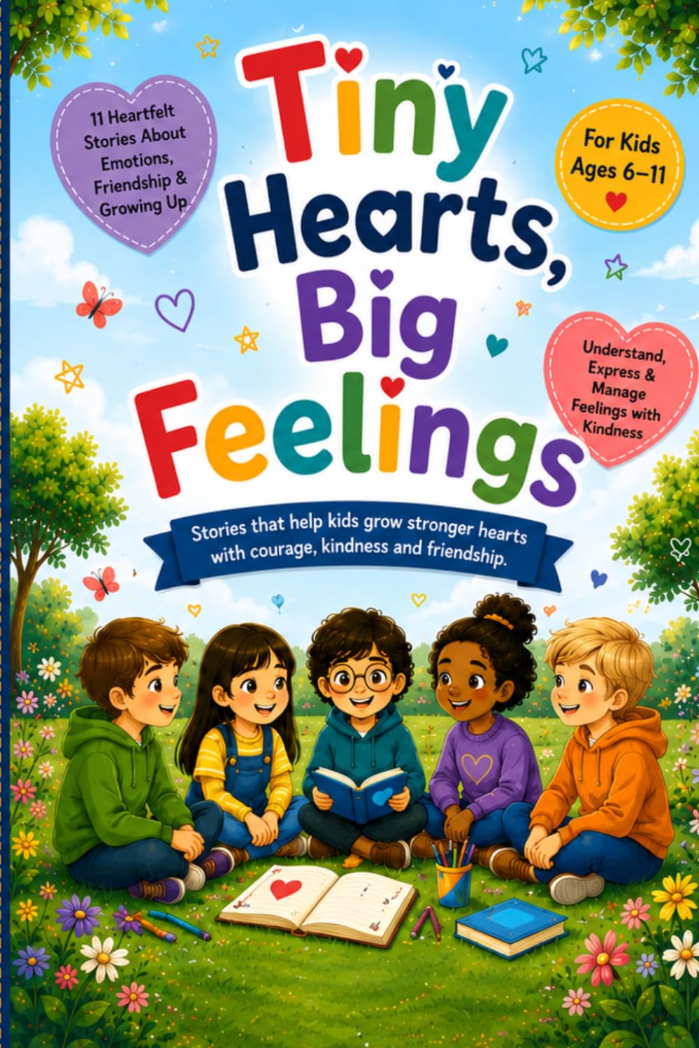 Tiny Hearts, Big Feelings: 11 Heartfelt Stories About Emotions, Friendship & Growing Up (Tiny Hearts Collection)