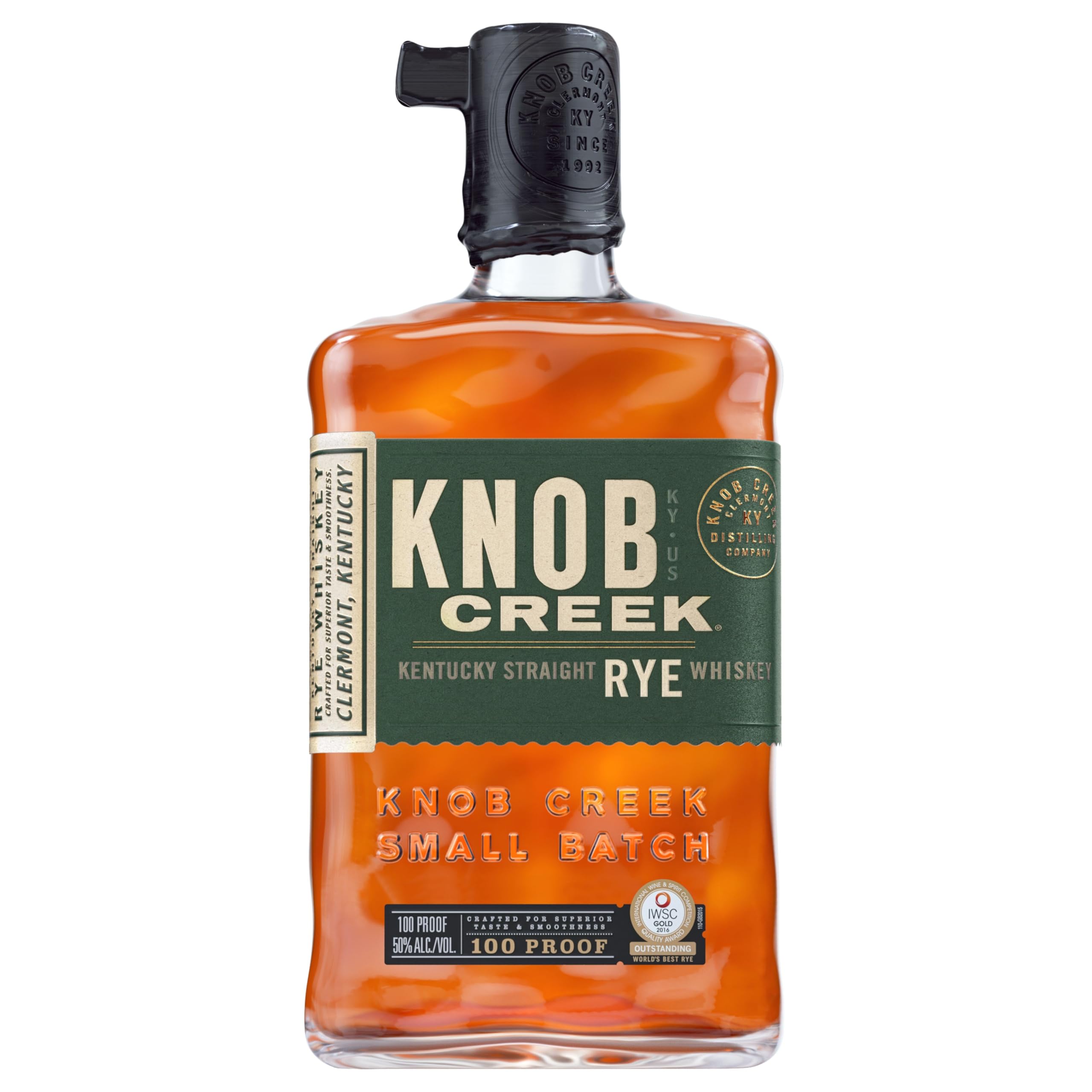 Knob Creek Straight Rye Whiskey, 70 cl