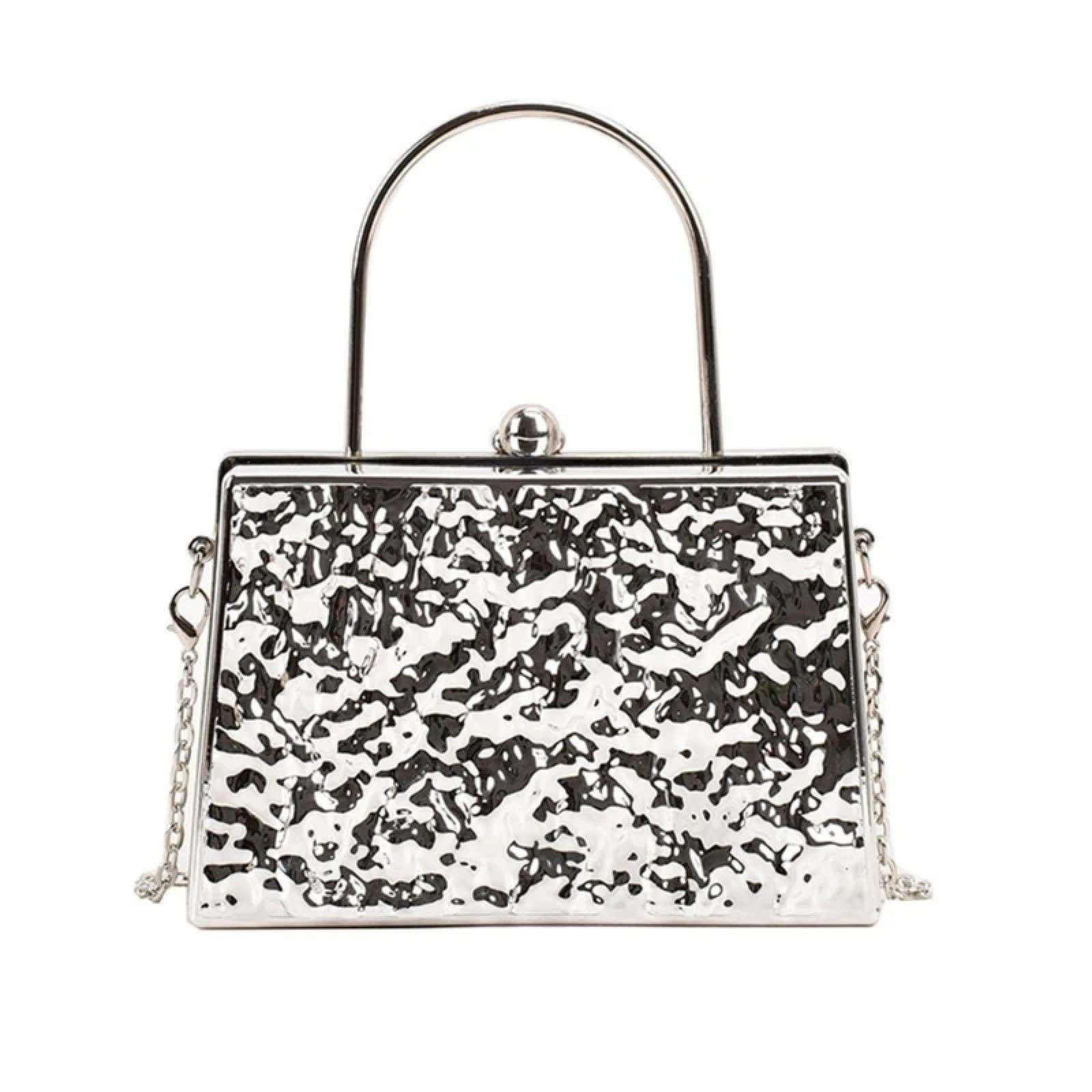 Abendtasche Damen Clutch Mode Acryl Abend Tasche Clutch Box Frauen Elegante Hochzeit Party Handtasche Damen Dame Bankett Kette Cross Body Schulter Tasche