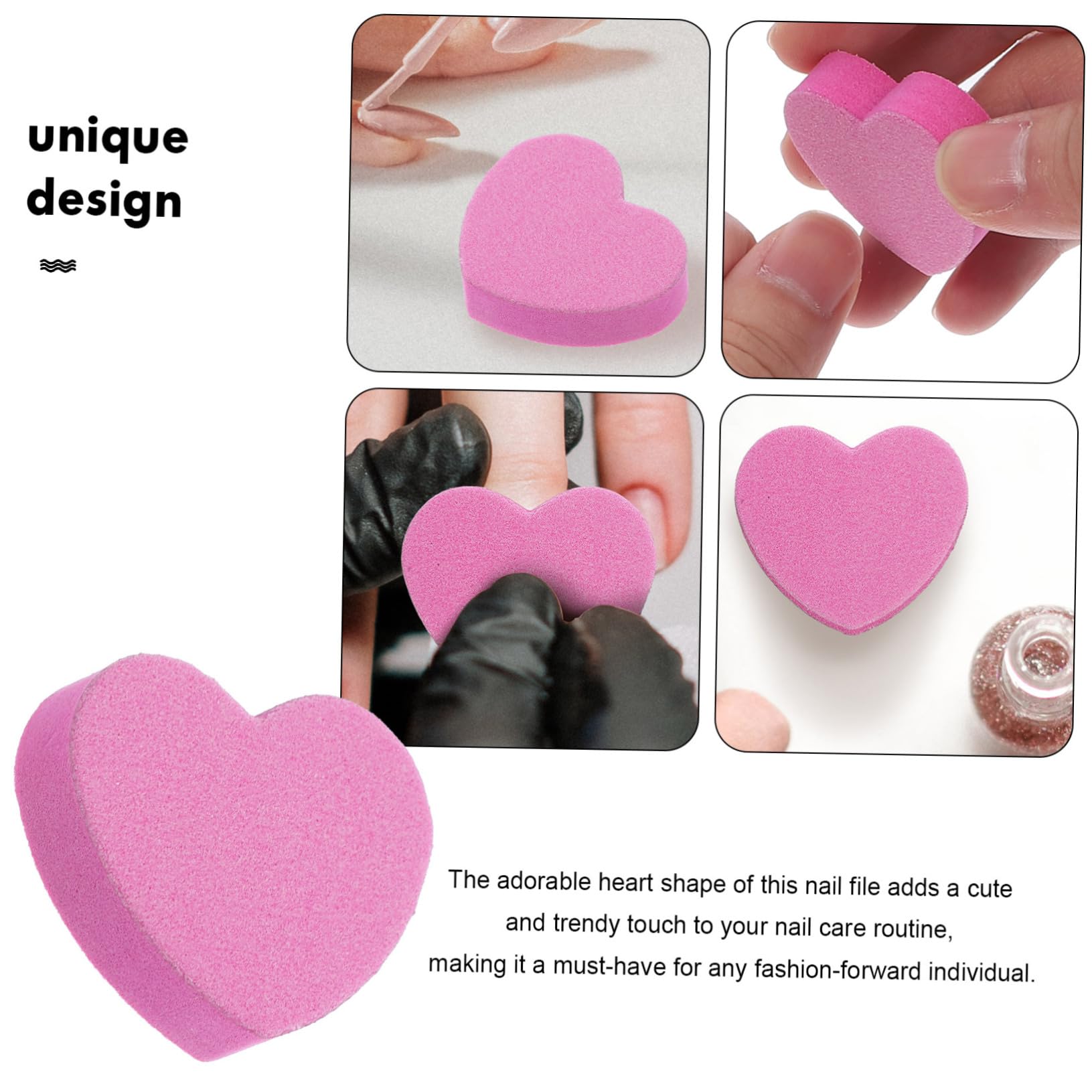 Healeved 250pezzi Limette Per Unghie Doppia Faccia Strumenti Di Bellezza Per Manicure e Pedicure File Per Unghie Lavabili Professionali e Facili Da Trasportare