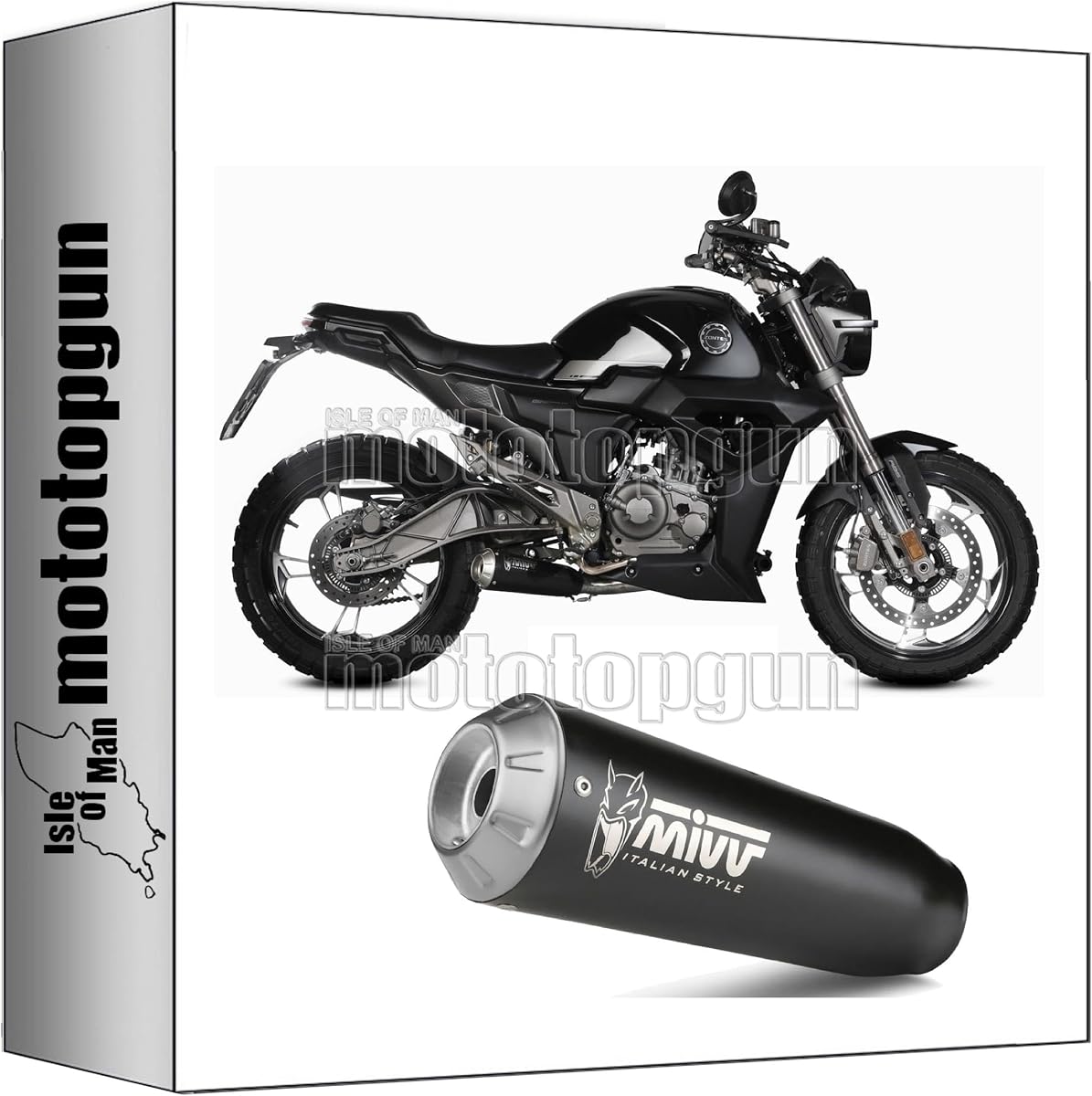 MIVV X-M1 Linea Completa (Racing, sin catalizador) — Zontes G1-125 (2023-2024)