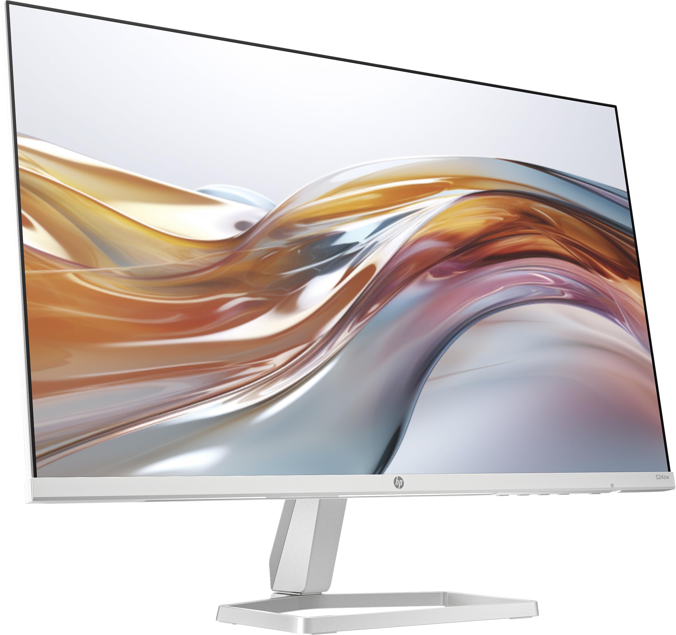 HP 524sh Monitor, Schermo da 23.8" FHD IPS Antiriflesso, Tecnologia Eye Ease, Tempo Risposta 5 ms GtG Overdrive, Risoluzione 1920 x 1080, Software Display Center, HDMI, Nero