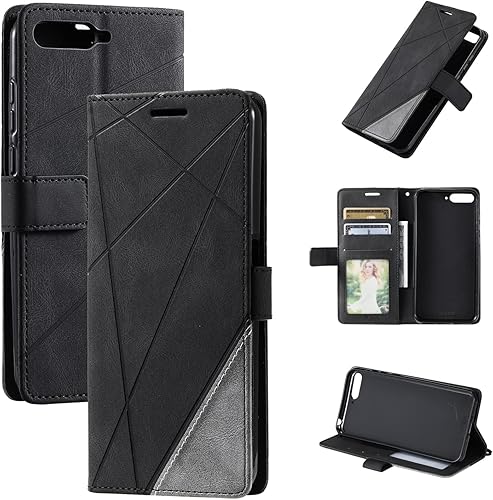 Miniatura 28 de Funda para Asus ZenFone Max Pro M2 ZB630KL funda de cuero para Asus ZenFone Max Pro M2 ZB631KL ZB630KL X01BDA funda de piel sintética con tapa negra
