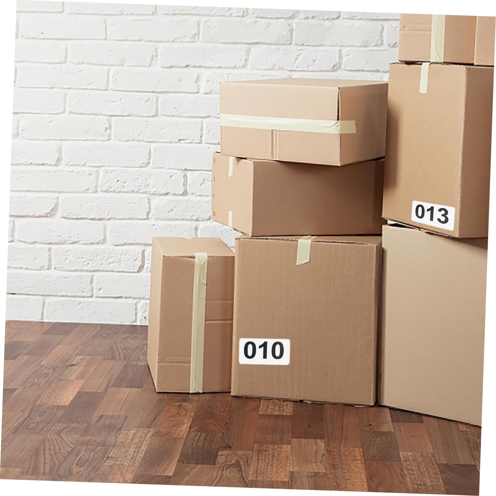 DOITOOL 6 Etichette Numerate Adesive Autoadesivi Facili Staccare per Casa e Magazzino Etichette Segnaprezzo Pratiche e Resistenti