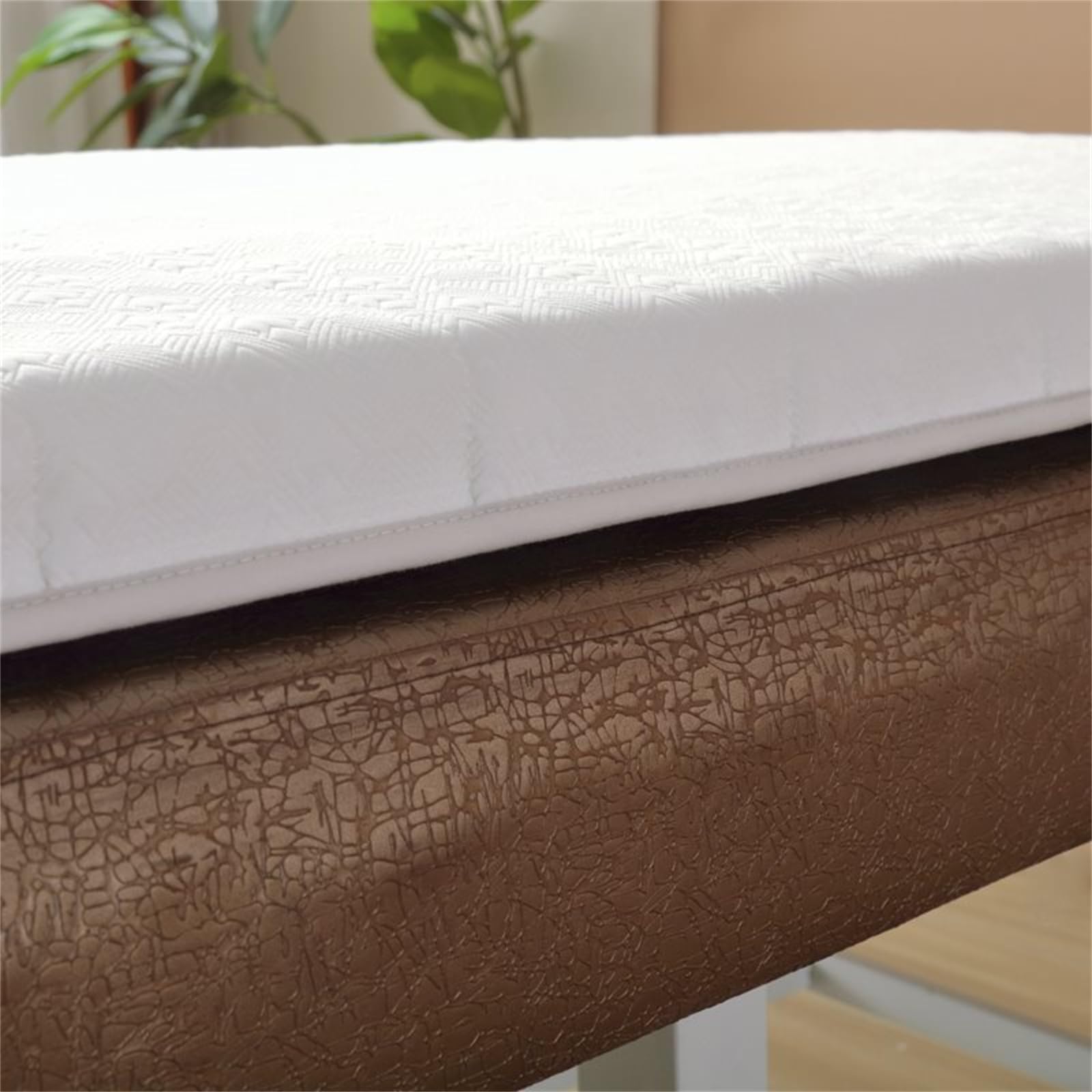 Surmatelas Pour Table De Massage Avec Trou Respiration Bandes Élastiques, Mousse À Mémoire Forme, 70x190cm