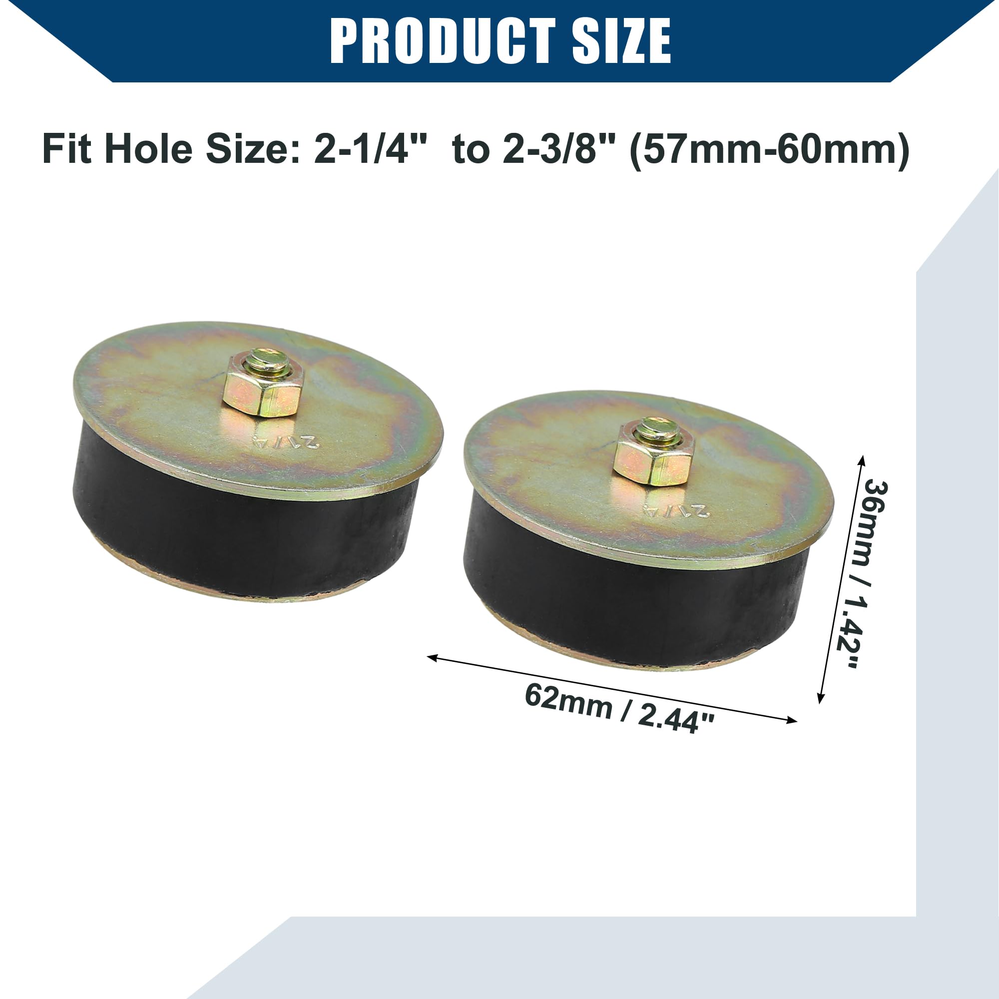 Dorman Rubber Expansion Plug 1-3/8 In. - Size Range 1-3/8 In. - 1-1/2 - Foto 6