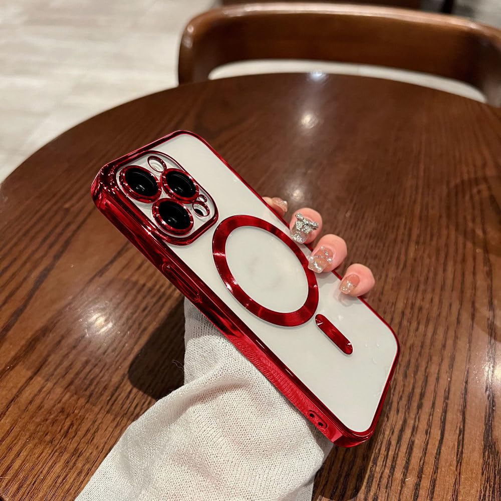 Coque iPhone 13 Pro Max rouge transparente pour vos déplacements quotidiens - 6