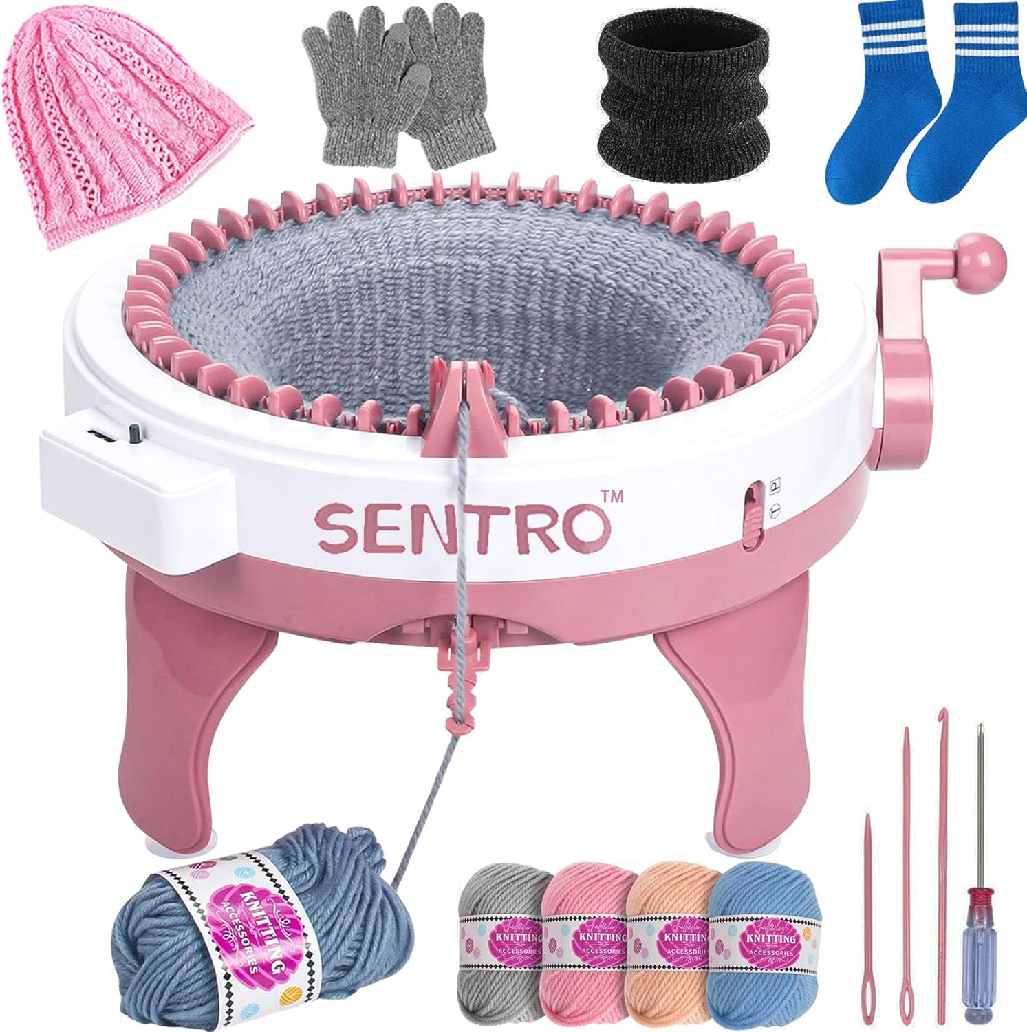 Sentro 48 Needle Knitting Machine, Circular Automatic