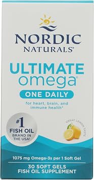Nordic Naturals Ultimate Omega One Daily, 1075mg Lemon - 30 softgels