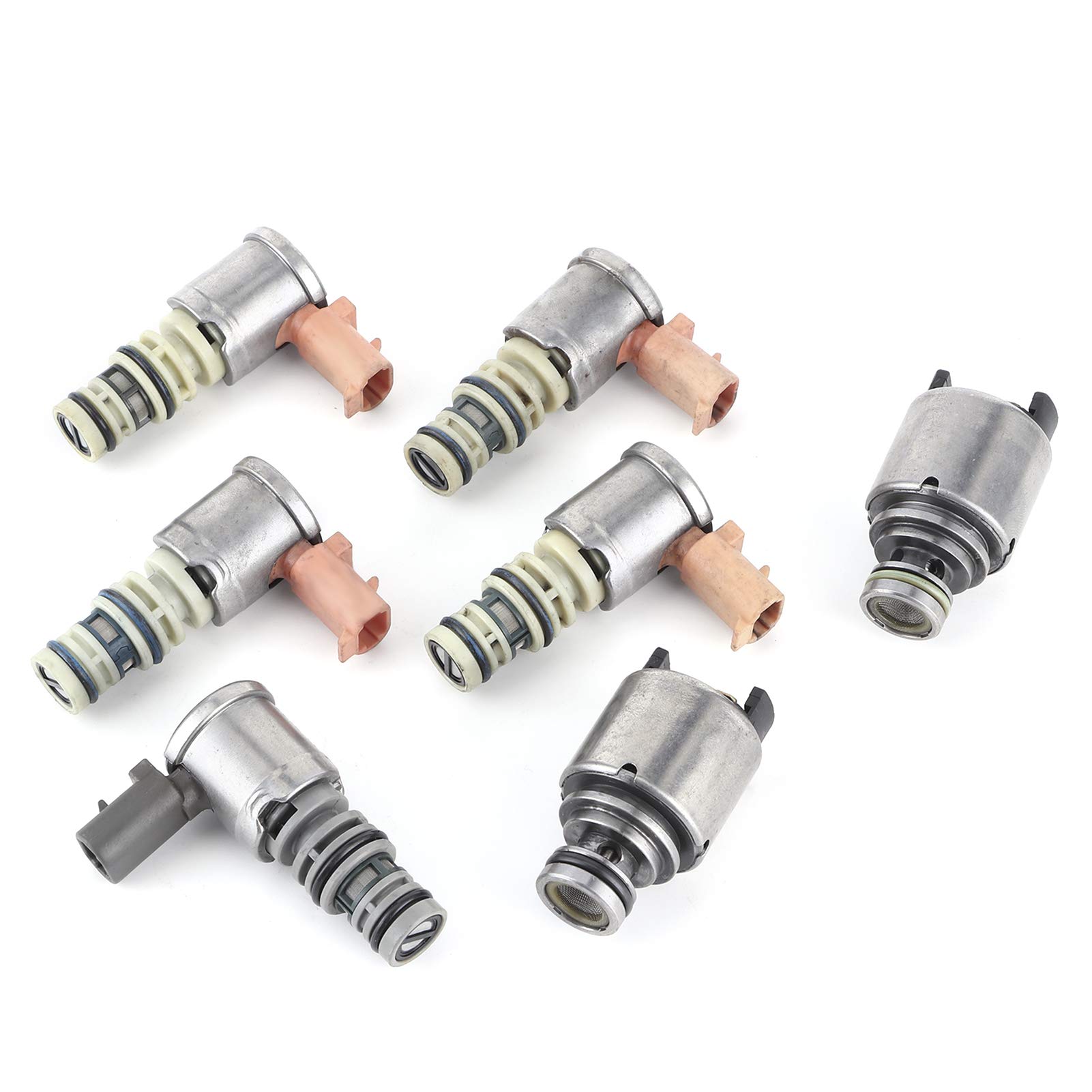 Solenoide di Trasmissione del Solenoide dello Spostamento, Kit del Solenoide dello Spostamento 7pcs SOL1000K-DF Misura per 1000/2000 ALLISON TRASMISSION 5 SPEED