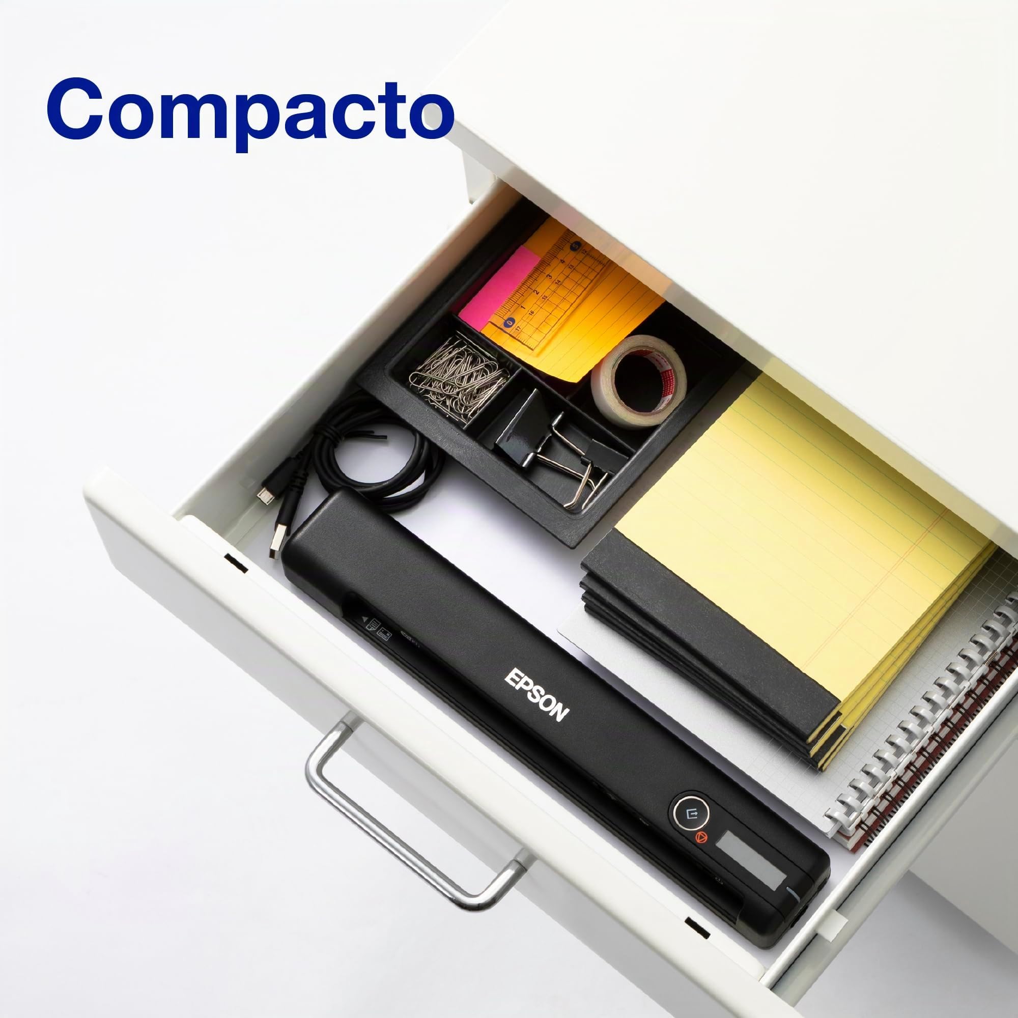 Epson Workforce ES-60W Escáner Portátil Inalámbrico WiFi USB