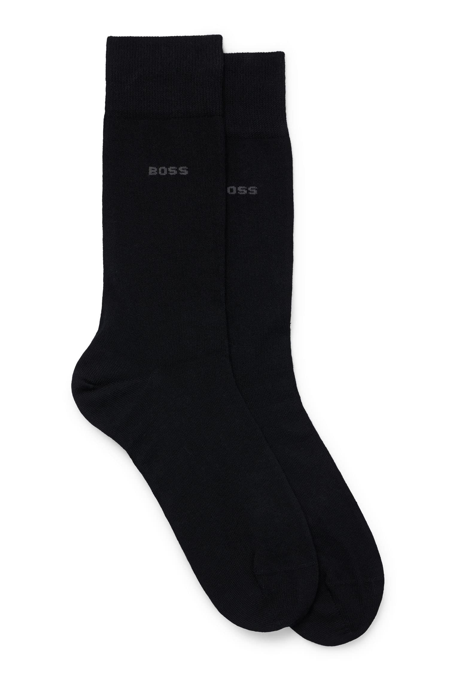 BOSS Men's 2P RS Uni CC Socks, New-Black1, 47-50 (Pack of 2)