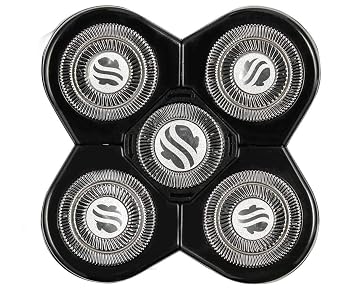 Skull Shaver Forte Replacement Blade - High-Performance Shaving Blade - Waterproof Electric Razor Blade - Wet & Dry Use - Compatible with Pitbull, Palm & Butterfly