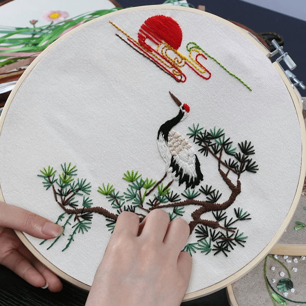 Amazon | SAEYZ 刺繍スターターキット中国絵画クロスステッチキット