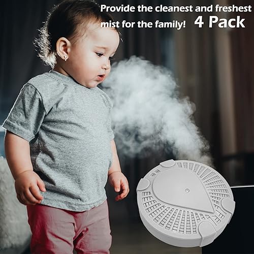 Miniatura 6 de 4 filtros humidificadores A200 Hydro Cell compatibles con BONECO y humidificador Air-O-Swiss con carbón activado