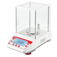 Vista 1 de Balanza analítica 4.23 oz x 0.1mg GN mg Unidad de precisión de laboratorio Escala de laboratorio 0.00 oz Escala analítica digital Interfaz RS232