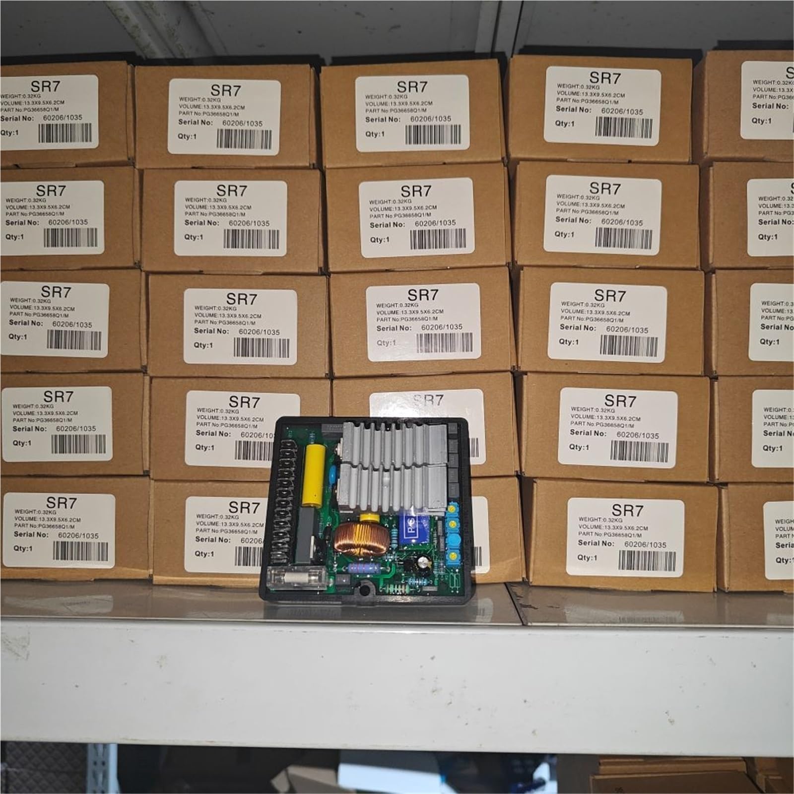 Regulador de Voltaje automático SR7 AVR, módulo de Control del alternador SR7-2G for Piezas del generador.