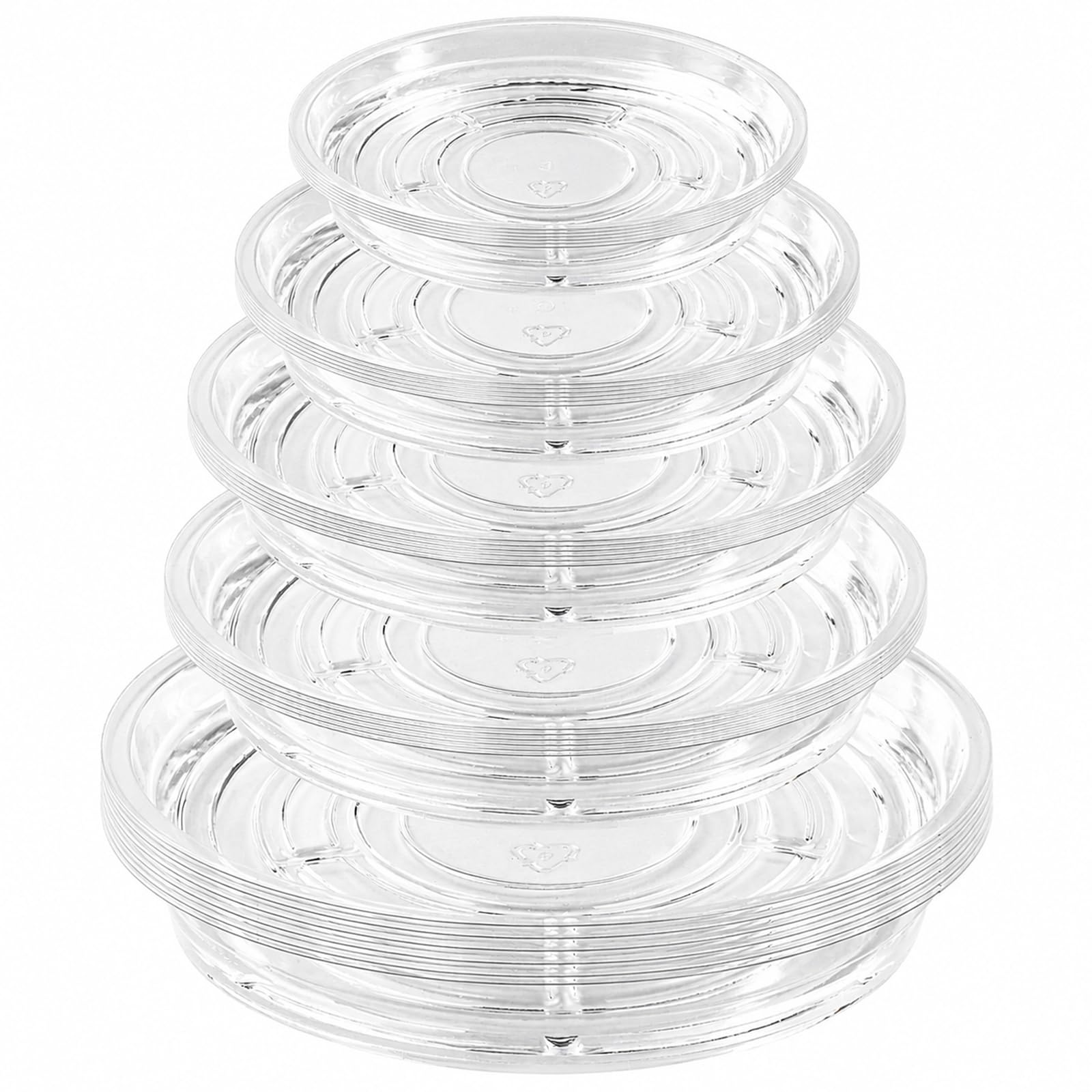 Plant Saucers - 20 Pack for Drainage -17 Plant Saucers - 20 Pack for Drainage -17