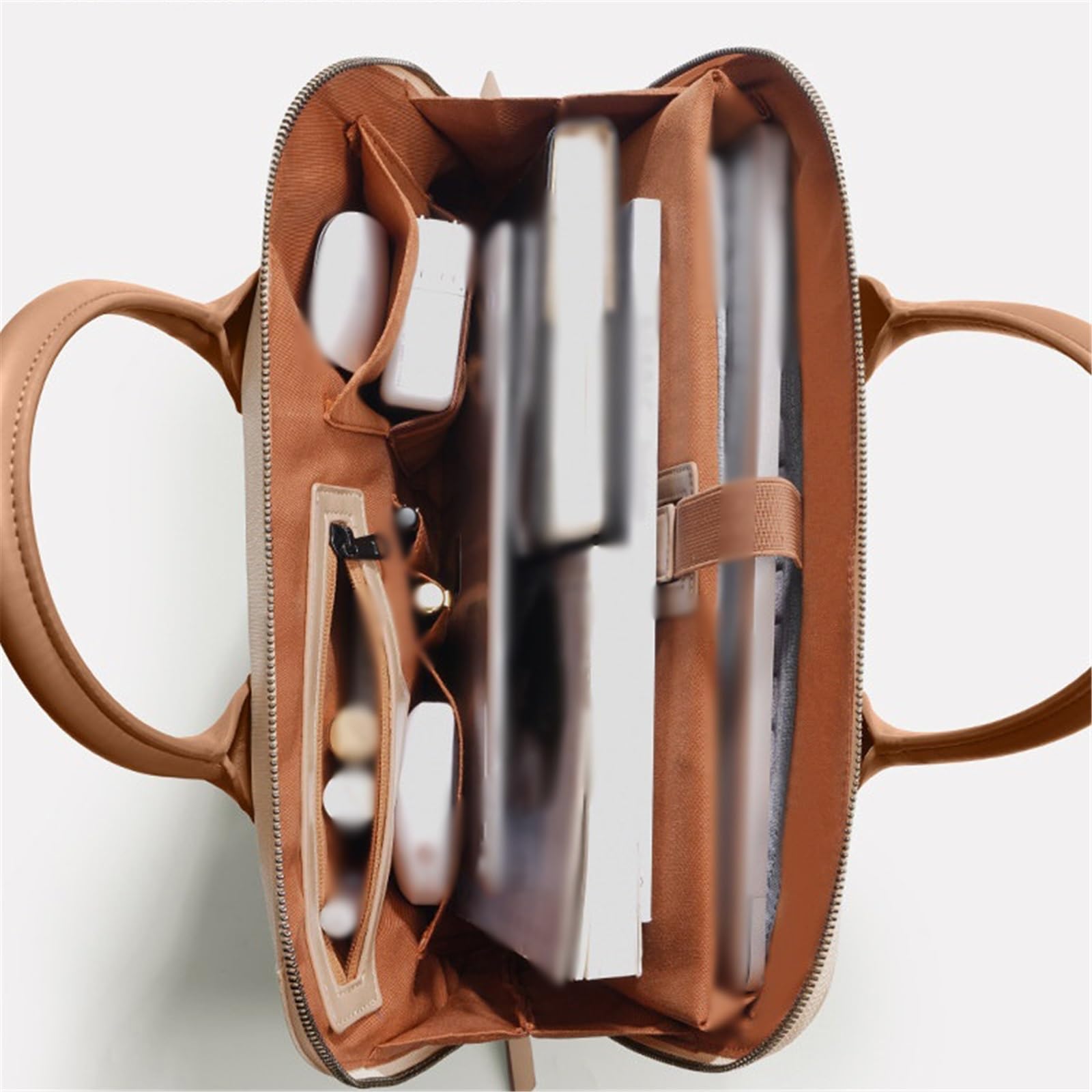 Business Borsa for laptop di grande capacità con maniglia Valigetta in tessuto Oxford for ufficio viaggi d'affari Briefcase