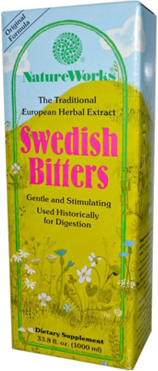 NATUREWORKS Swedish Bitters Liquid, 1 EA