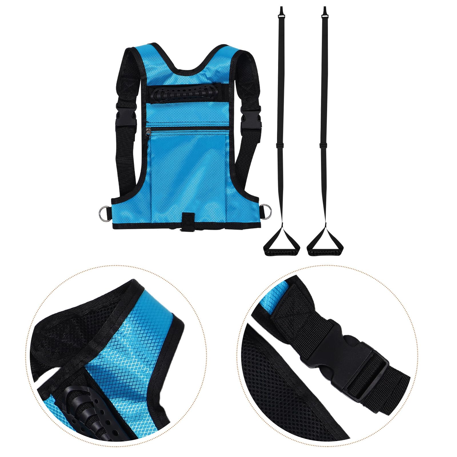 TOYANDONA Imbracatura da Sci Regolabile per Piccoli con Guinzaglio di Sicurezza e Tasca Zaino Imbracatura da Snowboard Traspirante per Allenamento Principianti e Pattinaggio Outdoor