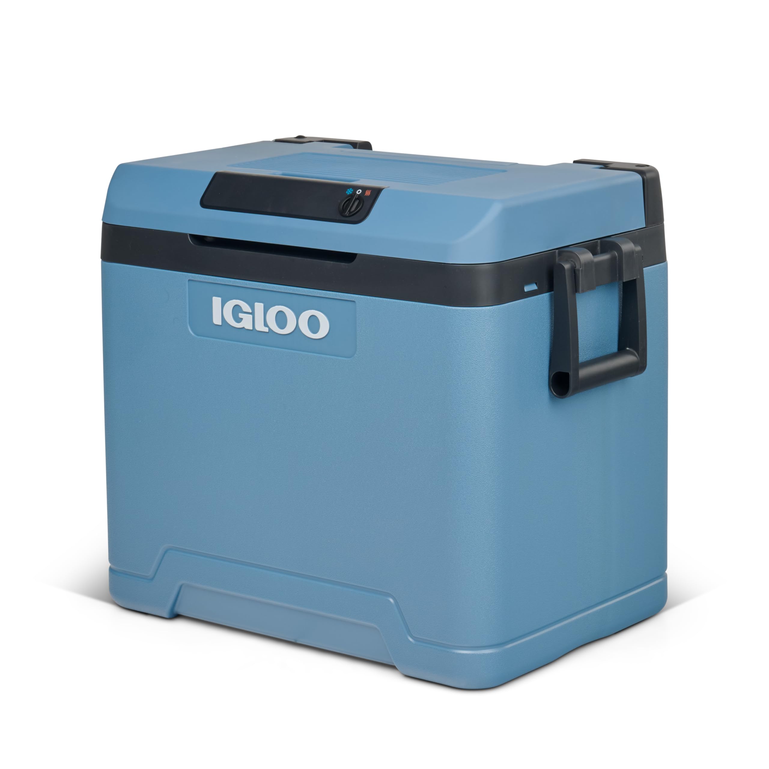 IGLOO Roller Borsa Termica Passiva – Contenitore Isotermico Azzurro con Ruote e Maniglia Telescopica per Campeggio e Tempo Libero