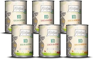 MjAMjAM - Premium Wet Food for Dogs - Naturally Delicious - The Organic Box, Pack of 6 (6 x 400 g), Grain-Free product image