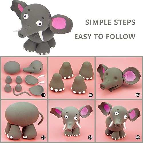 Miniatura 3 de Arcilla Air Dry - Arcilla mágica para modelar espuma suave, arcilla ultra ligera, arcilla para moldear creativamente, para educación preescolar,