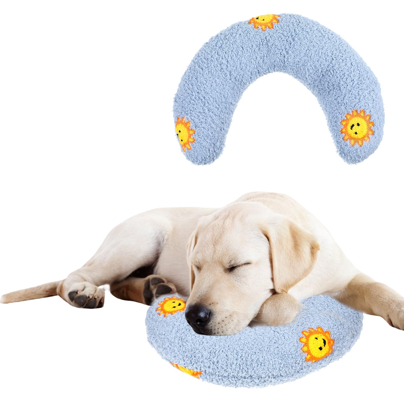 3er Set Katzenkissen/Hundekissen – Weich, Nackenstütze, Beruhigend, 25x15 Cm, Maschinenwaschbar