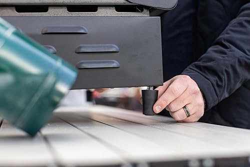 Miniatura 6 de Gridiron Gameday - Parrilla de propano portátil de 24 pulgadas, parrilla de mesa plana con tapa con bisagras, 24,000 BTU, encendido con lanzallamas,