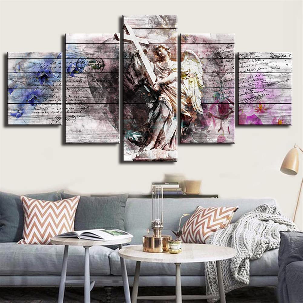 Kit complet diamond painting océan 5D en strass carrés pour art mural de prestige