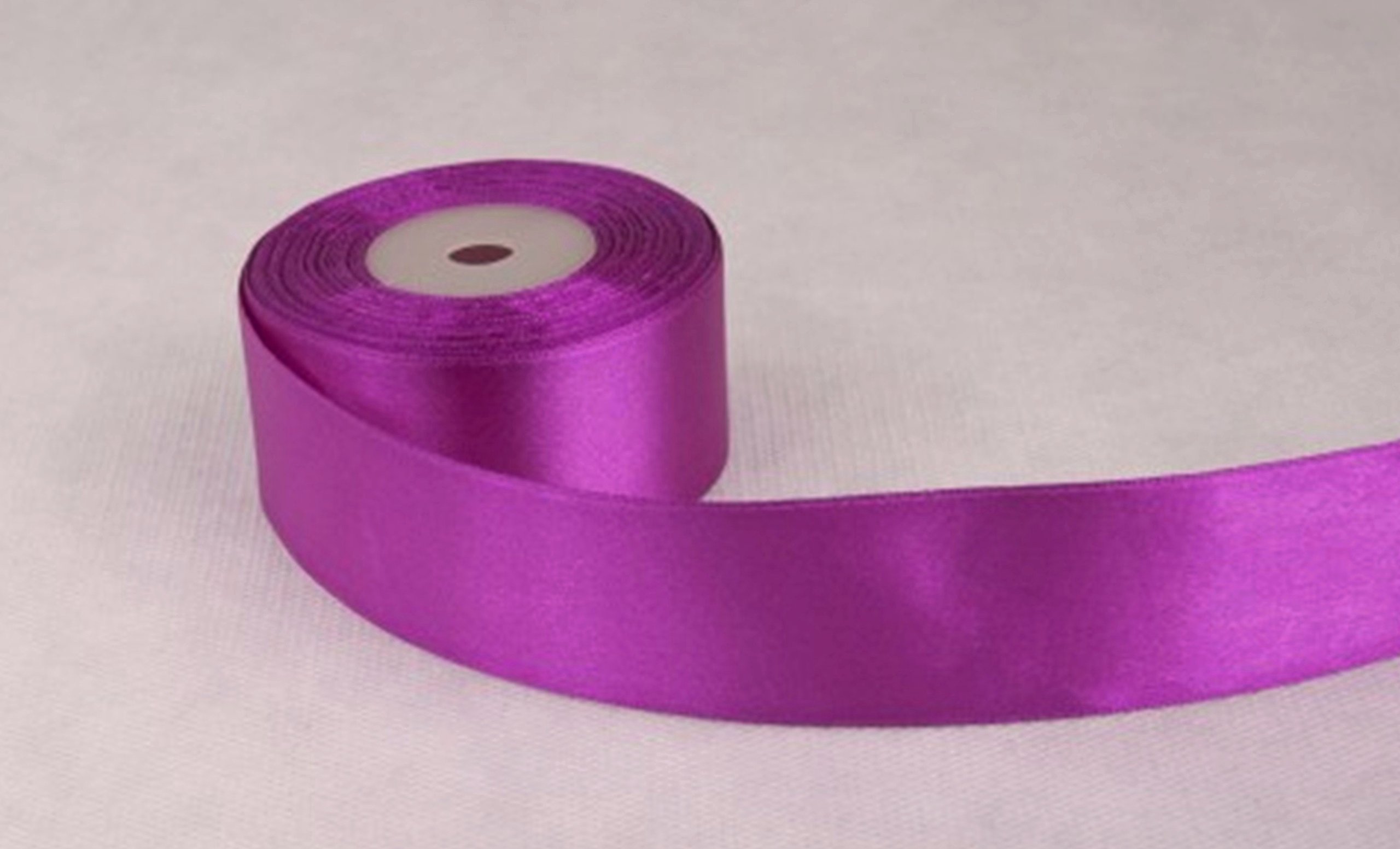 Double Sided Satin Ribbon Size 25mm x 10 Meters, Perfect for Gifts Wrap Sew Party, Decorations Events Dress Wedding Christmas Crafts, Bows Car, DIY, Bouquets, Cake More (Black) — view 242