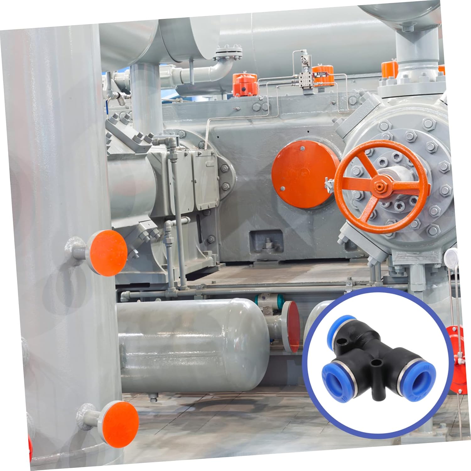 BESPORTBLE 16pcs Connectors T-type Quick Connectors for Air Compressors Hose Compressor Accessories