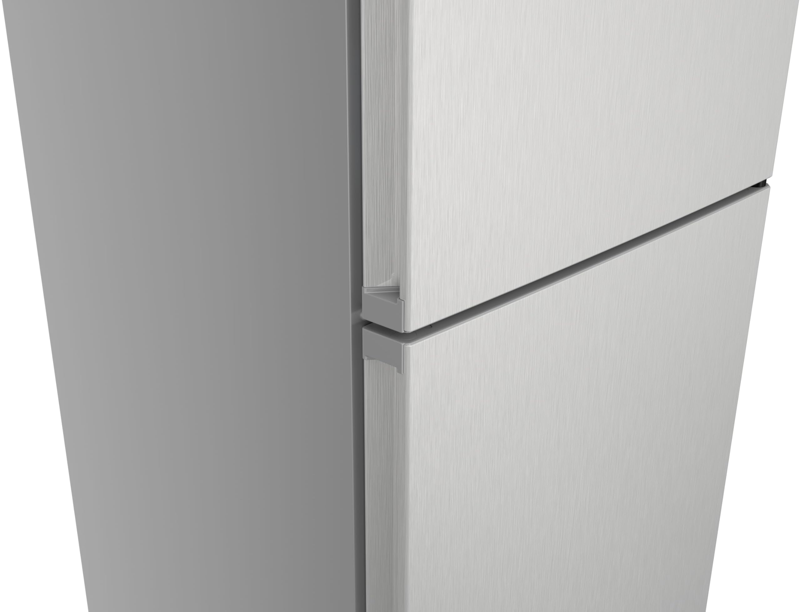 Bosch KGN392LAG Serie 4, Frigorifero combinato da libera installazione, Total No Frost, VitaFresh XXL: Spazio extra-large per i tuoi cibi freschi, PerfectFit, Luce LED, Acciaio, 203 x 60 cm