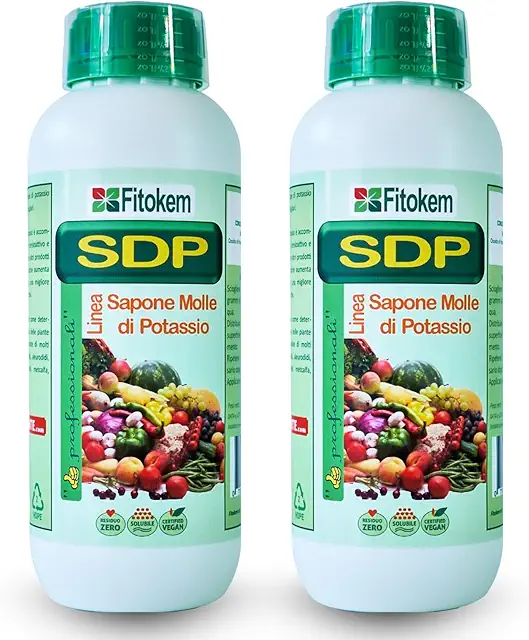 Sapone Molle Potassico FITOKEM SDP - Concime e Insetticida Naturale per Piante