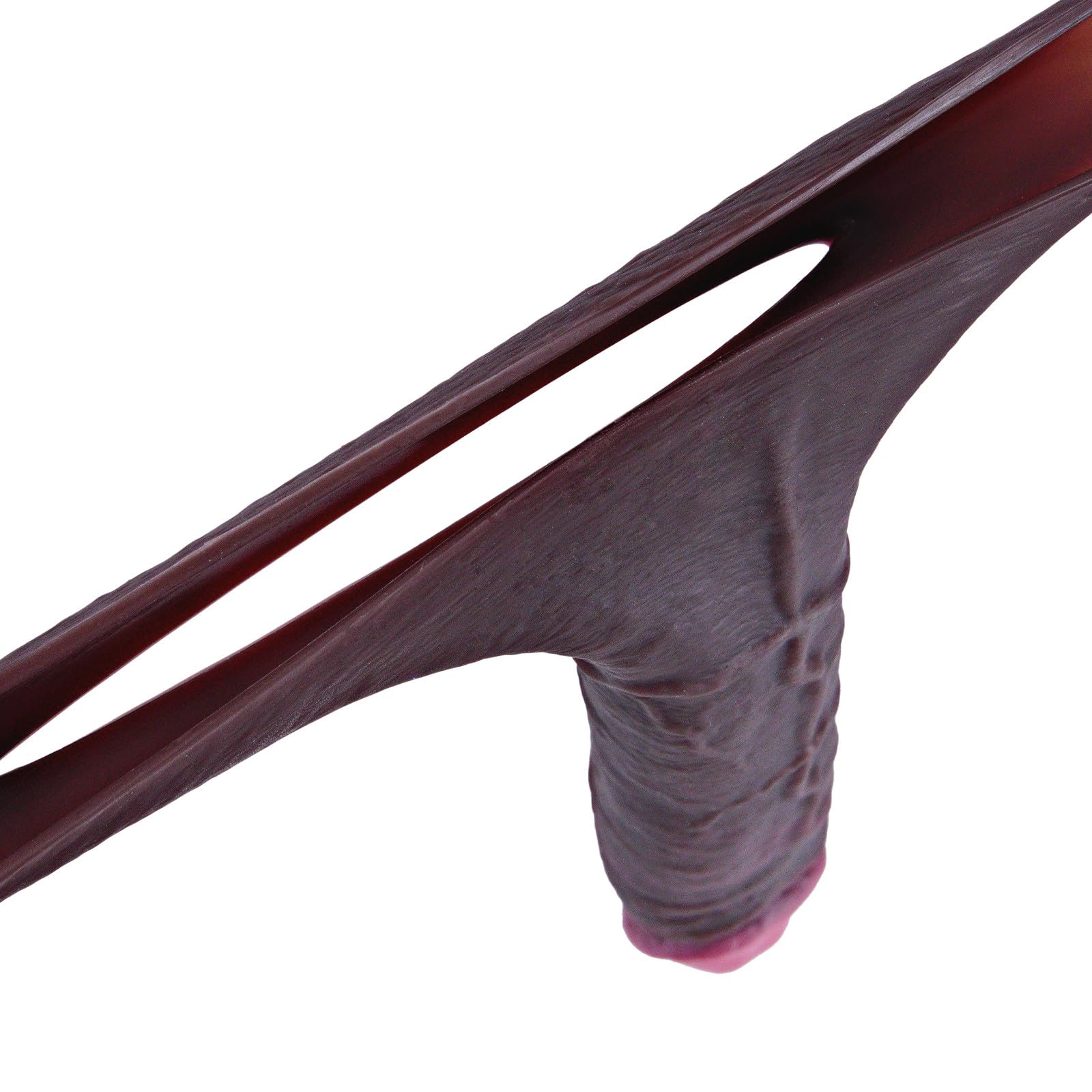 Allargatore realistico per pene maschile, fodera in silicone riutilizzabile 7,5 pollici con anello spesso, per ritardare l’eiaculazione, migliorare l’erezione, giocattolo sessuale per coppie maschili