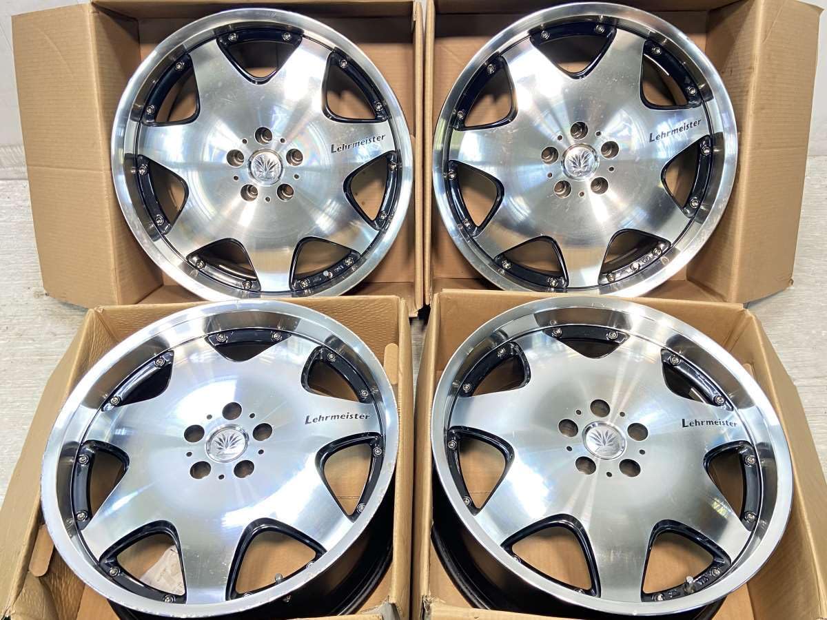 Amazon | 【中古ホイール】4本セット レアマイスター 20x8.5 35 114.3  