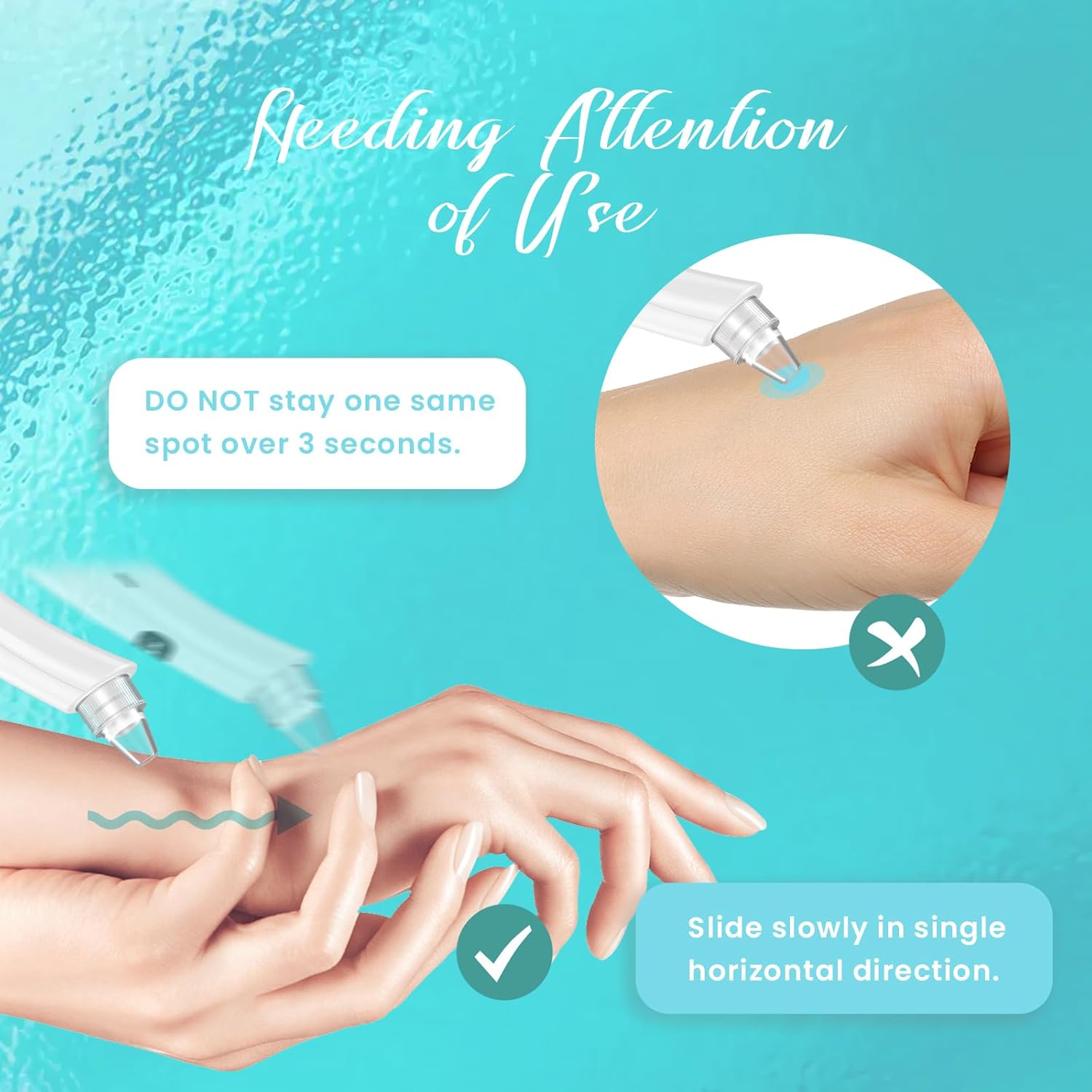 2025 Blackhead Remover Pore Vacuum, Blackhead Extractor-5 Suction Power 3 Adjustable Suction,USB Rechargeable Facial Pore Cleaner Kit Electric Acne Extractor Tool for Women & Men (White) - Image 7